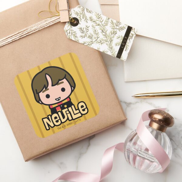 Neville_Longbottom_Cartoon_Character_Art_Square_Sticker_5 Neville Longbottom Cartoon Character Art Square Sticker