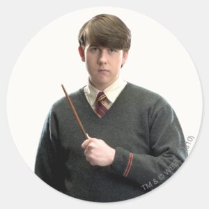 Neville Longbottom Crossed Arms Classic Round Sticker