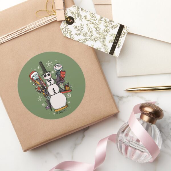 Nightmare_Before_Christmas___Nutcracker_Trio_Classic_Round_Sticker_5 Nightmare Before Christmas Nutcracker Trio Classic Round Sticker