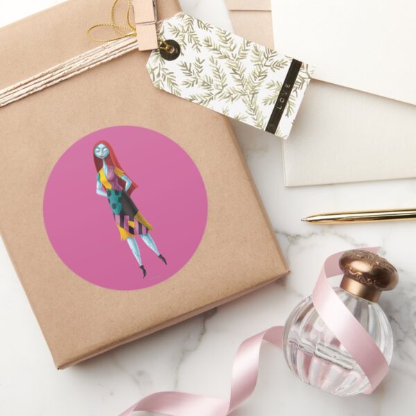 Nightmare_Before_Christmas___Sally_Standing_Classic_Round_Sticker_5 Nightmare Before Christmas Sally Standing Classic Round Sticker