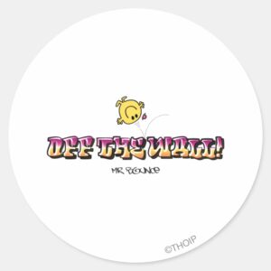 Off The Wall Classic Round Sticker