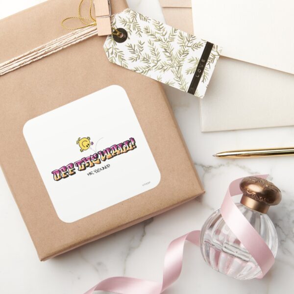 Off_The_Wall!_Square_Sticker_5 Off The Wall Square Sticker