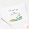 Oh!_The_Places_You'll_Go!_Boy_Birthday_Thank_You_Square_Sticker_3 Oh The Places Youll Go Boy Birthday Thank You Square Sticker