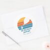 Oh,_The_Places_You'll_Go!_Retro_Sunset_Classic_Round_Sticker_3 Oh The Places Youll Go Retro Sunset Classic Round Sticker