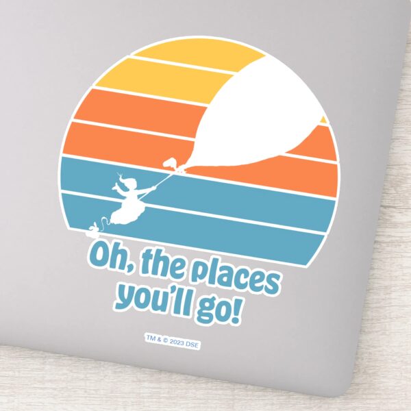 Oh,_The_Places_You'll_Go!_Retro_Sunset_Sticker_1 Oh The Places Youll Go Retro Sunset Sticker