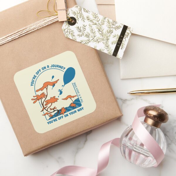 Oh,_The_Places_You'll_Go!__Off_on_a_Journey__Square_Sticker_5 Oh The Places Youll Go Off On A Journey Square Sticker