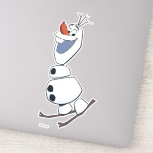 Olaf Skiing Sticker