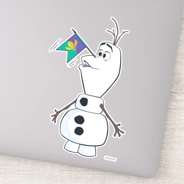 Olaf_With_Flag_Nose_Sticker_1 Olaf With Flag Nose Sticker