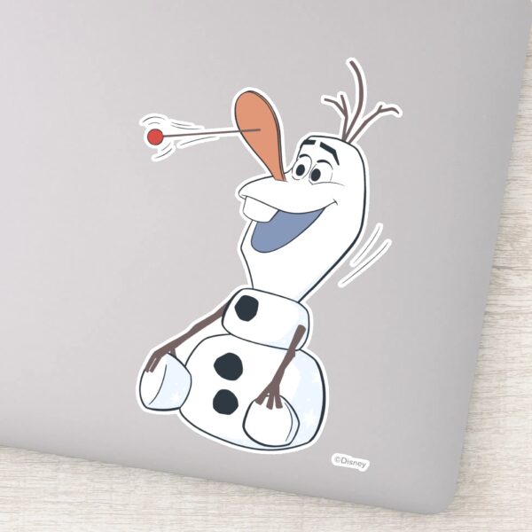 Olaf_With_Paddle_Ball_Nose_Sticker_1 Olaf With Paddle Ball Nose Sticker
