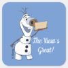 Olaf_With_Viewfinder_Nose_Square_Sticker_1 Olaf With Viewfinder Nose Square Sticker