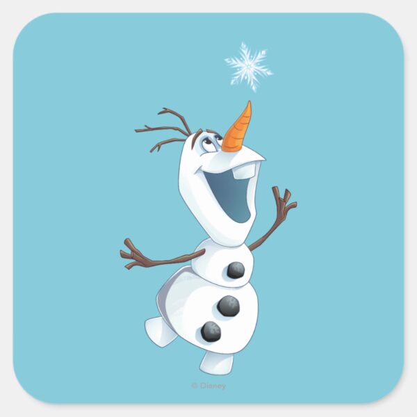 Olaf___Blizzard_Buddy_Square_Sticker_1 Olaf Blizzard Buddy Square Sticker
