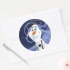 Olaf___Cool_Little_Hero_Classic_Round_Sticker_3 Olaf Cool Little Hero Classic Round Sticker
