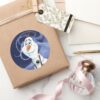 Olaf___Cool_Little_Hero_Classic_Round_Sticker_5 Olaf Cool Little Hero Classic Round Sticker