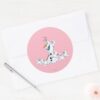 Olaf___Gift_of_Love_Classic_Round_Sticker_3 Olaf Gift Of Love Classic Round Sticker
