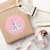 Olaf___Gift_of_Love_Classic_Round_Sticker_5 Olaf Gift Of Love Classic Round Sticker