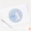 Olaf___Snowflakes_Classic_Round_Sticker_3 Olaf Snowflakes Classic Round Sticker