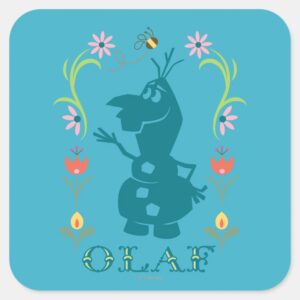 Olaf Summer Fever Square Sticker