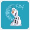 Olaf___Wave_of_Snowflakes_Square_Sticker_1 Olaf Wave Of Snowflakes Square Sticker