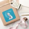 Olaf___Wave_of_Snowflakes_Square_Sticker_5 Olaf Wave Of Snowflakes Square Sticker