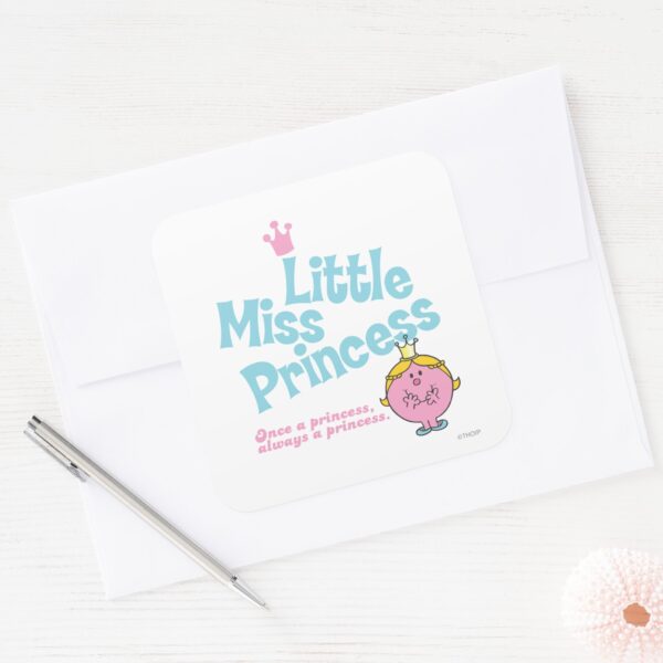 Once A Princess Square Sticker