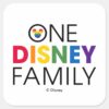 One_Disney_Family_Square_Sticker_1 One Disney Family Square Sticker
