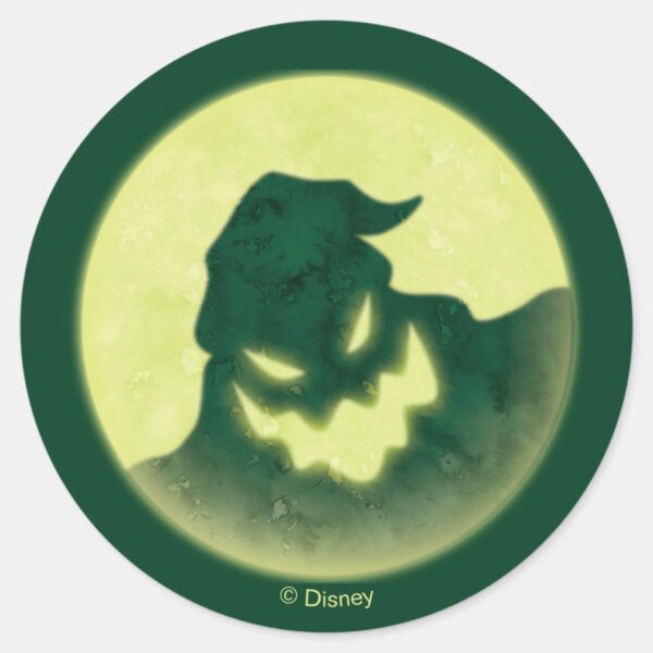Oogie_Boogie___I'm_The_Boogie_Man_Classic_Round_Sticker_2 Oogie Boogie Im The Boogie Man Classic Round Sticker