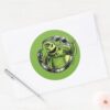 Oogie_Boogie___Serpent_&_Dice_Classic_Round_Sticker_3 Oogie Boogie Serpent Dice Classic Round Sticker