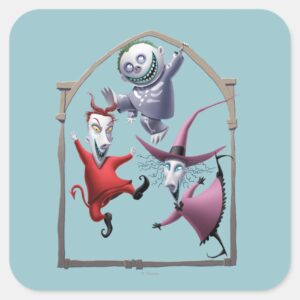 Oogies Boys Framed Square Sticker