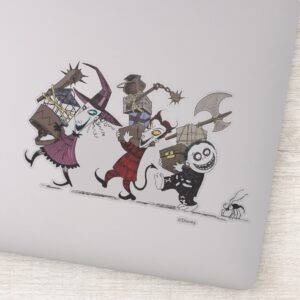 Oogies Boys Lock Shock Barrel Marching Sticker