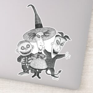 Oogies Boys Lock Shock Barrel Sketchy Sticker
