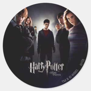 Order Of The Phoenix French 1 Classic Round Sticker