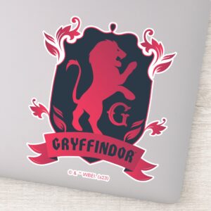 Ornate_GRYFFINDOR™_House_Crest_Sticker_1 Ornate GRYFFINDOR™ House Crest Sticker