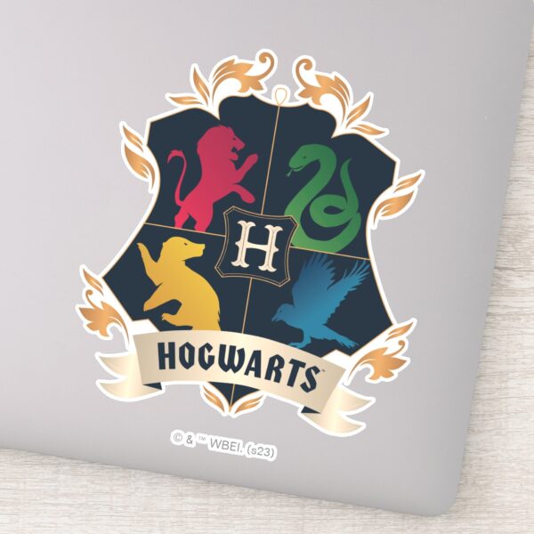 Ornate_HOGWARTS™_House_Crest_Sticker_1 Ornate HOGWARTS™ House Crest Sticker
