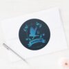 Ornate RAVENCLAW™ House Crest Classic Round Sticker