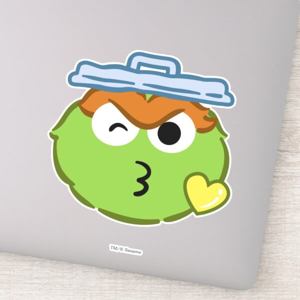 Oscar_Face_Throwing_a_Kiss_Sticker_1 Oscar Face Throwing A Kiss Sticker