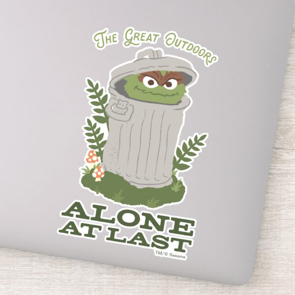 Oscar_The_Grouch___The_Great_Outdoors_Sticker_1 Oscar The Grouch The Great Outdoors Sticker