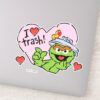 Oscar__I_Love_Trash__Valentine_Sticker_1 Oscar I Love Trash Valentine Sticker