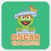 Oscar_the_Grouch_Classic_Style_Square_Sticker_1 Oscar The Grouch Classic Style Square Sticker