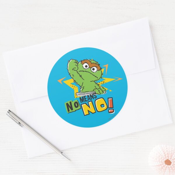 Oscar_the_Grouch_Comic_Classic_Round_Sticker_3 Oscar The Grouch Comic Classic Round Sticker