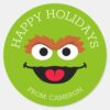 Oscar_the_Grouch_Merry_Christmas_Gift_Tag_1 Oscar The Grouch Merry Christmas Gift Tag