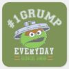 Oscar_the_Grouch_Number_1_Square_Sticker_1 Oscar The Grouch Number 1 Square Sticker