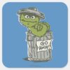 Oscar_the_Grouch_Vintage_2_Square_Sticker_1 Oscar The Grouch Vintage 2 Square Sticker