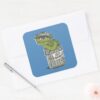 Oscar_the_Grouch_Vintage_2_Square_Sticker_3 Oscar The Grouch Vintage 2 Square Sticker