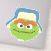 Oscar_the_Grouch_Woodland_Face_Sticker_1 Oscar The Grouch Woodland Face Sticker