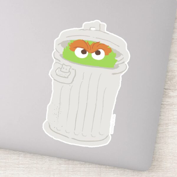 Oscar_the_Grouch_&_His_Trash_Can_Sticker_1 Oscar The Grouch His Trash Can Sticker
