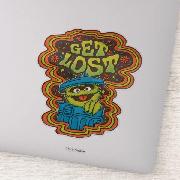 Oscar_the_Grouch___Psychedelic_Sticker_1 Oscar The Grouch Psychedelic Sticker