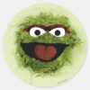 Oscar_the_Grouch___Watercolor_Trend_Classic_Round_Sticker_1 Oscar The Grouch Watercolor Trend Classic Round Sticker