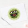 Oscar_the_Grouch___Watercolor_Trend_Classic_Round_Sticker_3 Oscar The Grouch Watercolor Trend Classic Round Sticker