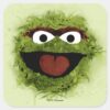 Oscar_the_Grouch___Watercolor_Trend_Square_Sticker_1 Oscar The Grouch Watercolor Trend Square Sticker