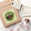 Oscar_the_Grouch___Watercolor_Trend_Square_Sticker_5 Oscar The Grouch Watercolor Trend Square Sticker